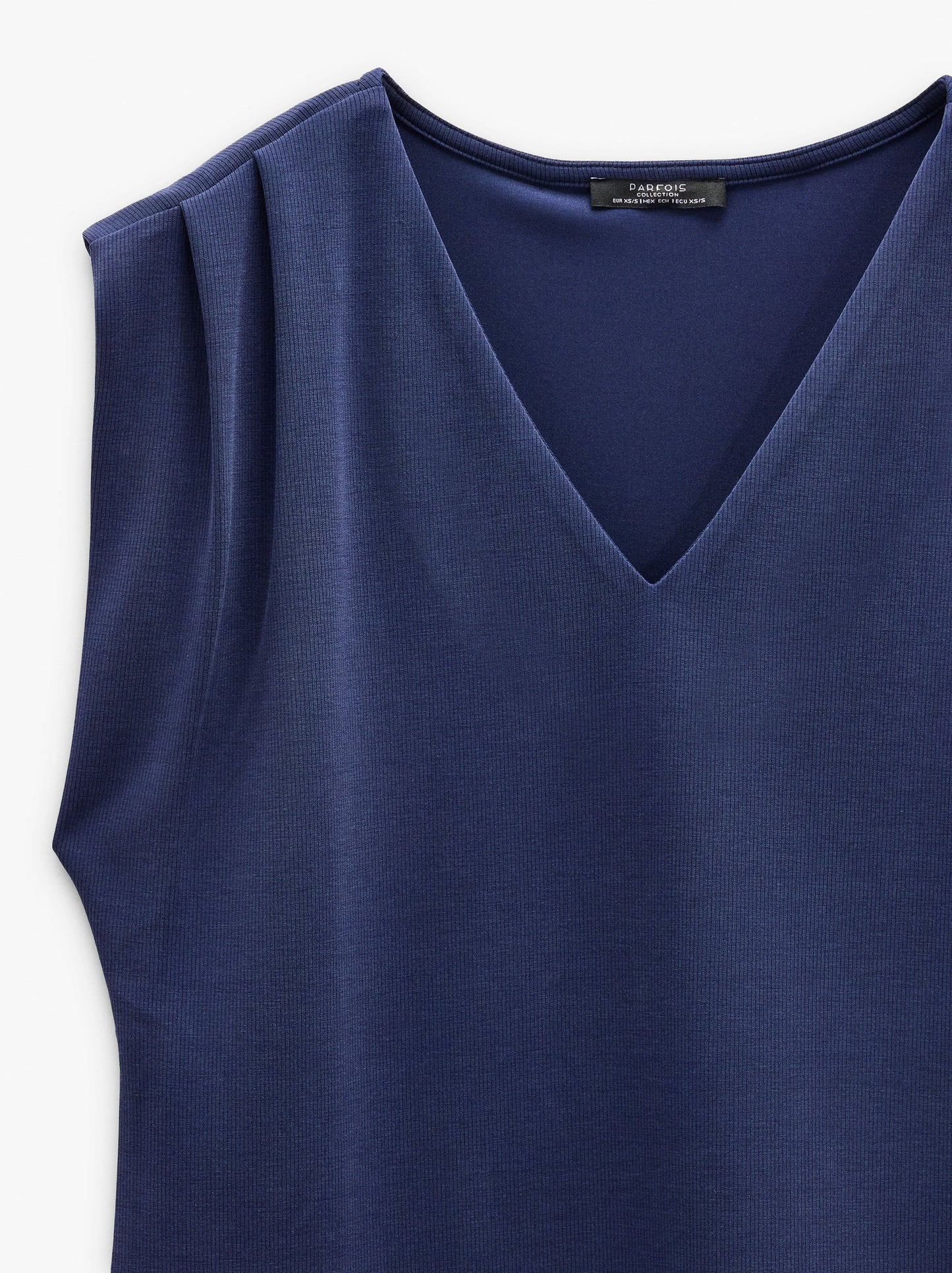 Plain Blouse With Pleats