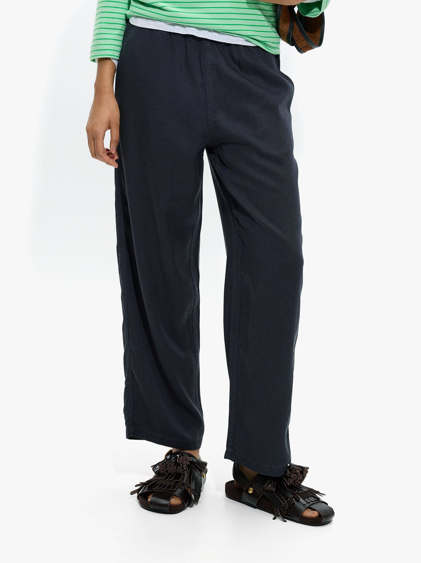 Trousers With Pockets 100% Lyocell