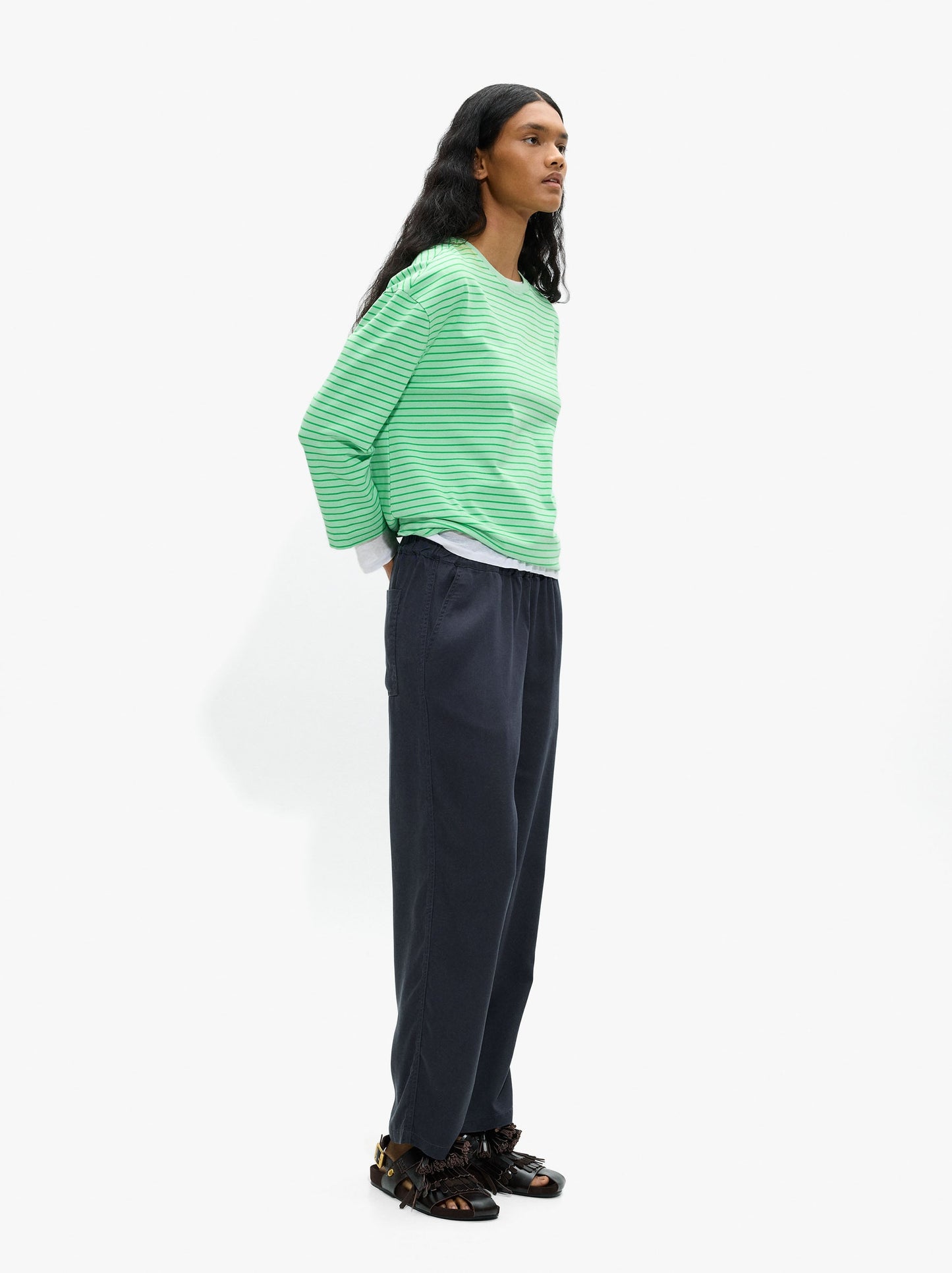 Trousers With Pockets 100% Lyocell