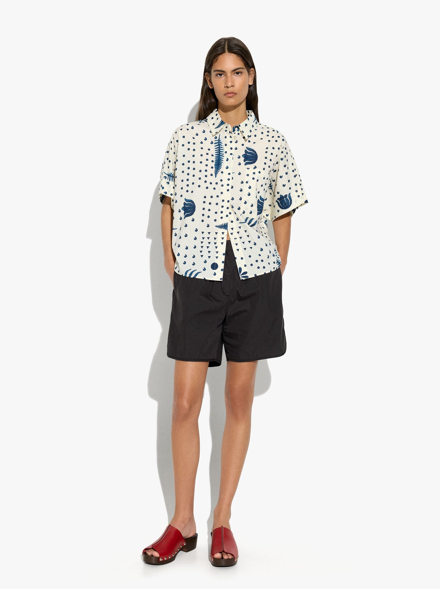 Printed Shirt With 100% Cotton