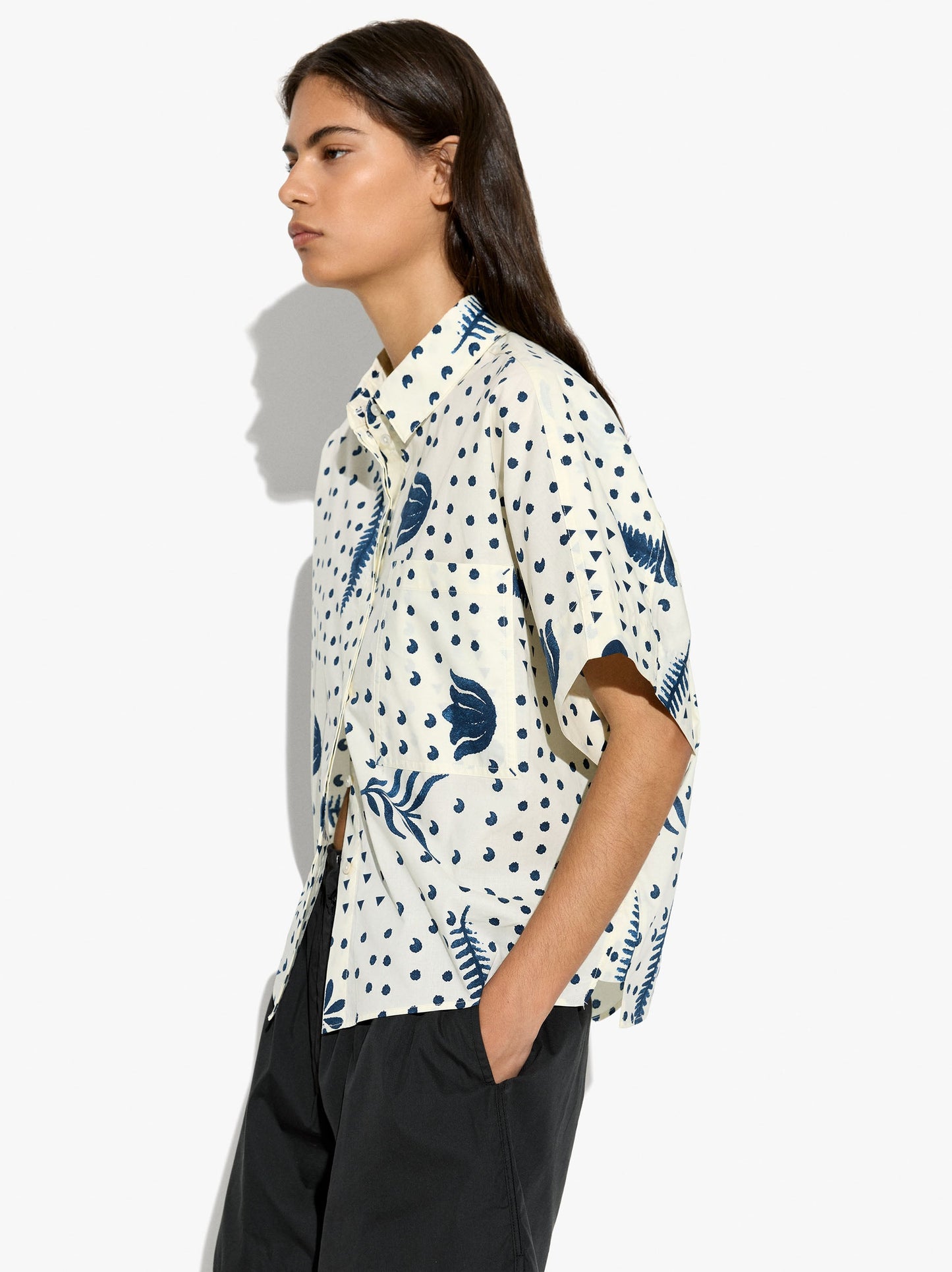 Printed Shirt With 100% Cotton