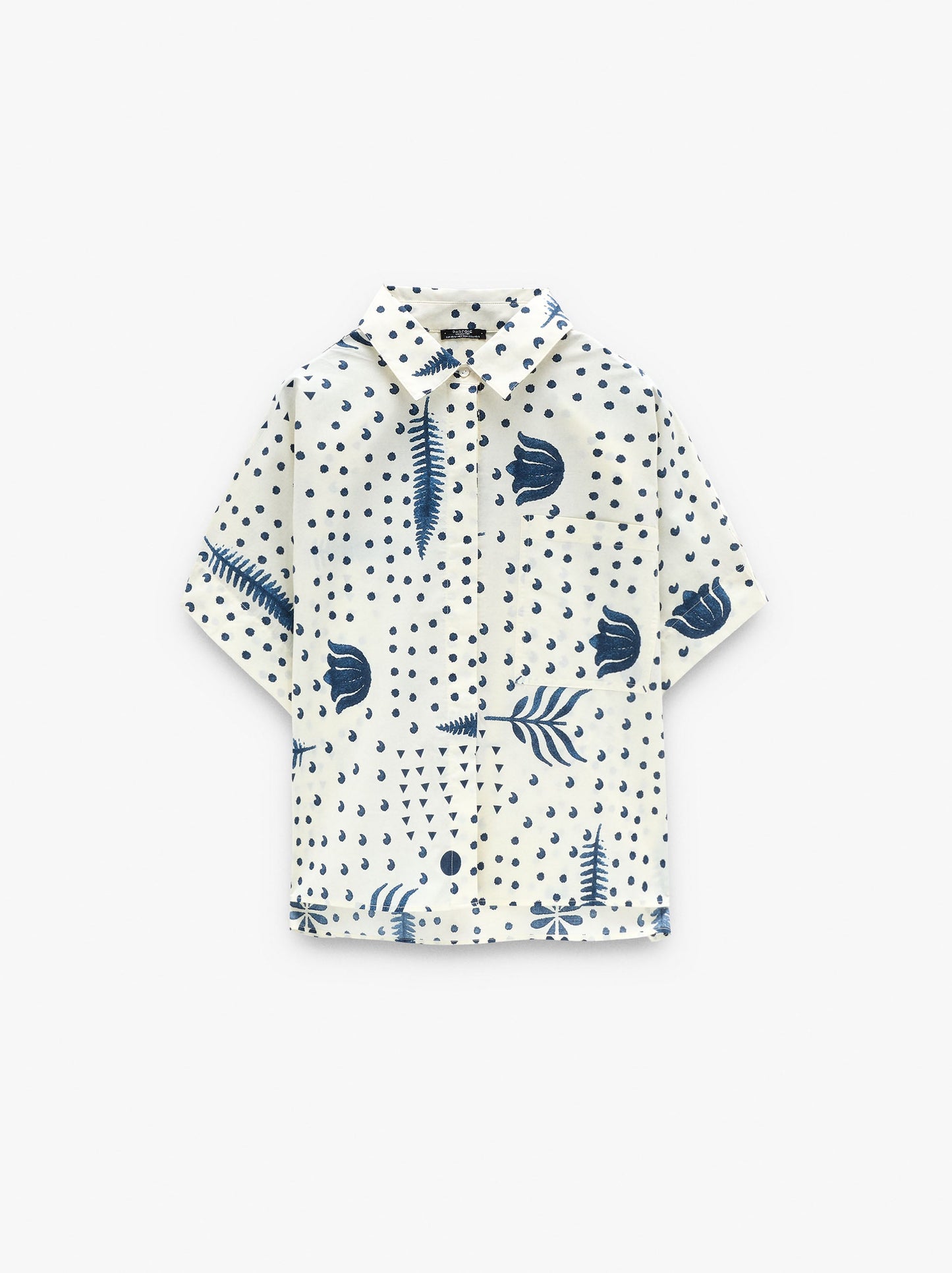 Printed Shirt With 100% Cotton