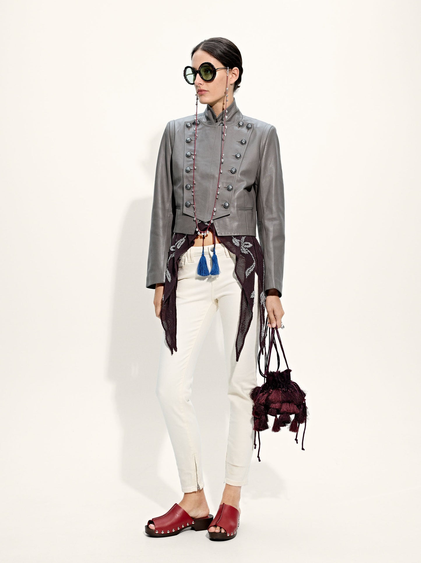 Jeans Hem With Zipper Closure