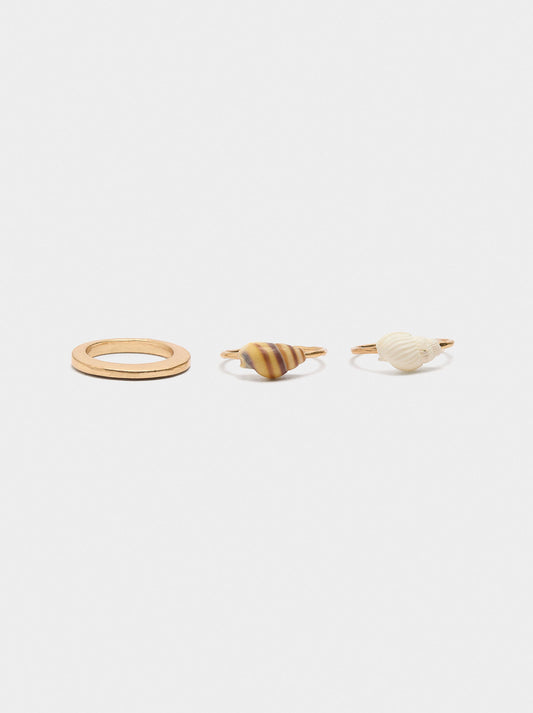 Set Of Rings With Shells