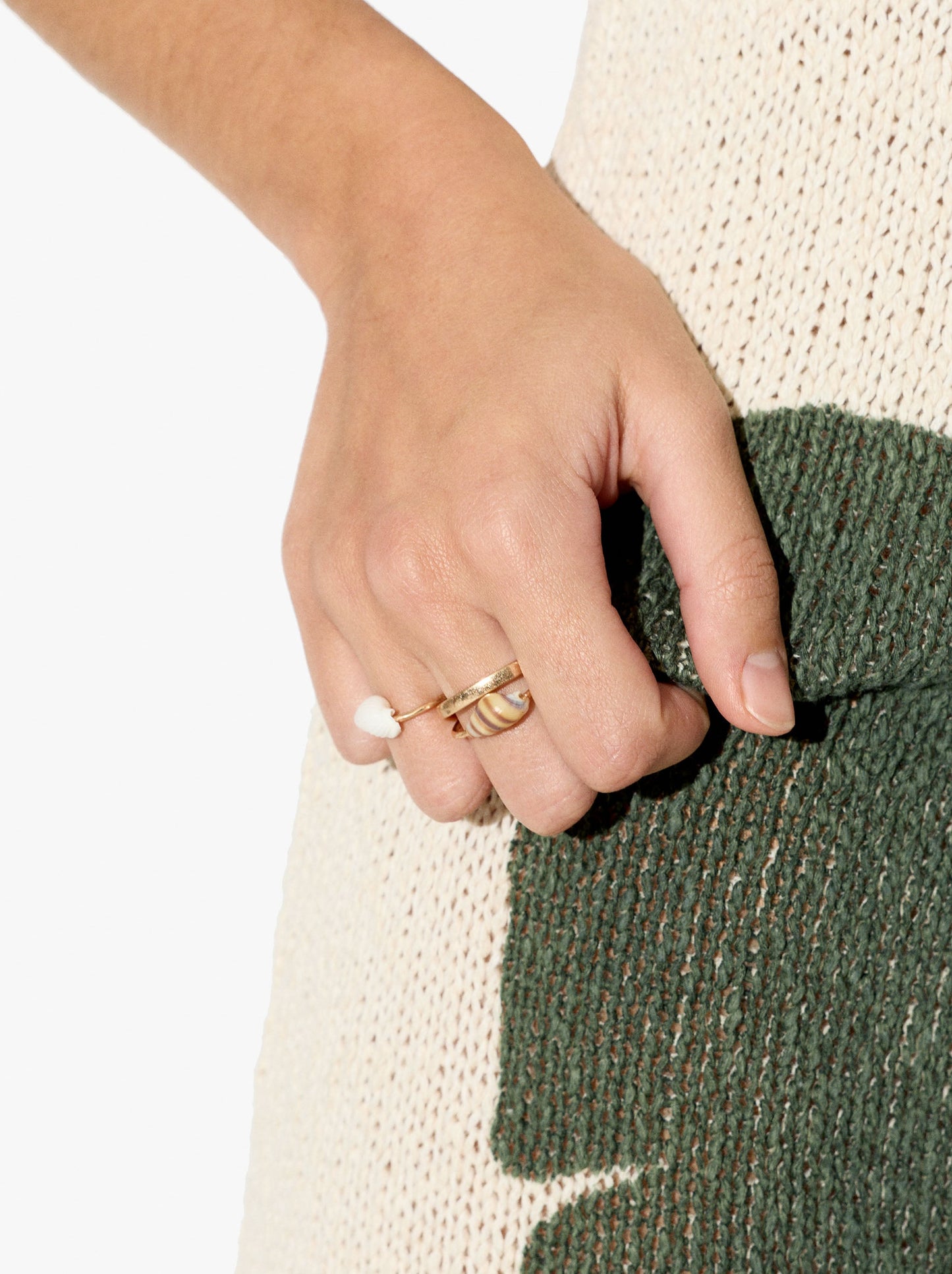Set Of Rings With Shells