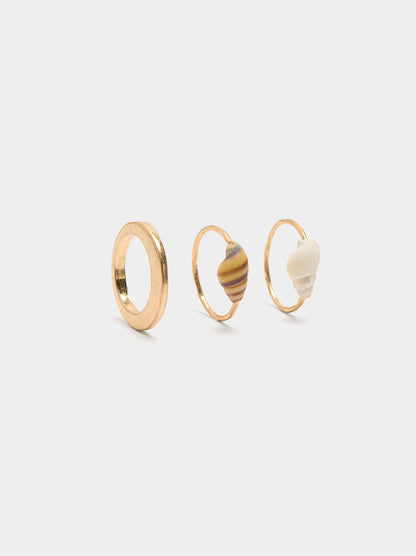 Set Of Rings With Shells