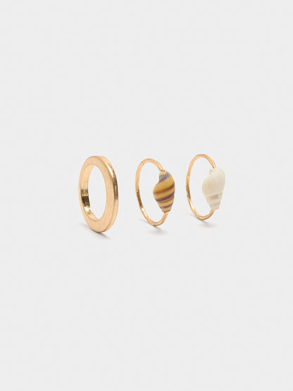 Set Of Rings With Shells