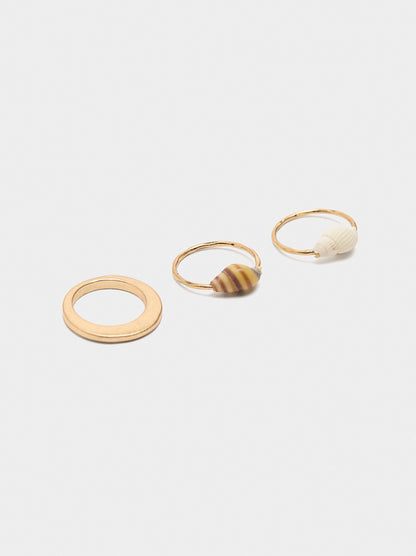 Set Of Rings With Shells