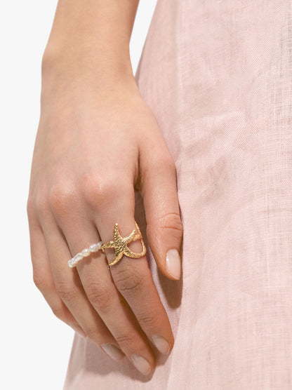 Golden Basics Set Of Rings