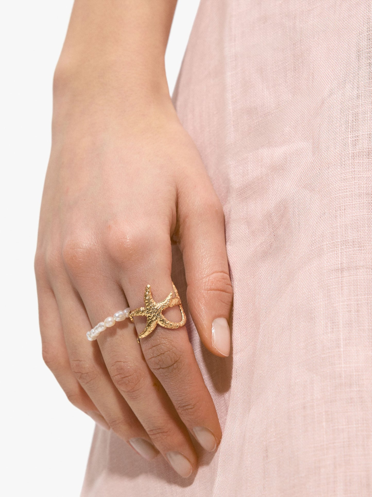 Golden Basics Set Of Rings