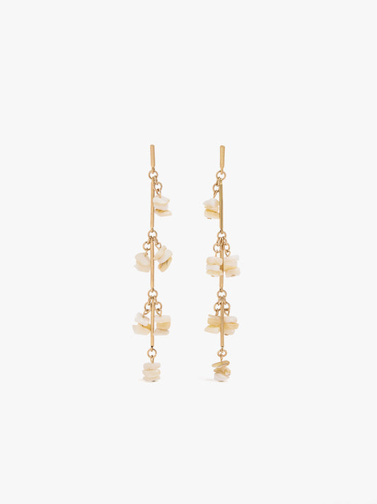 Long Earrings Bars With Shells