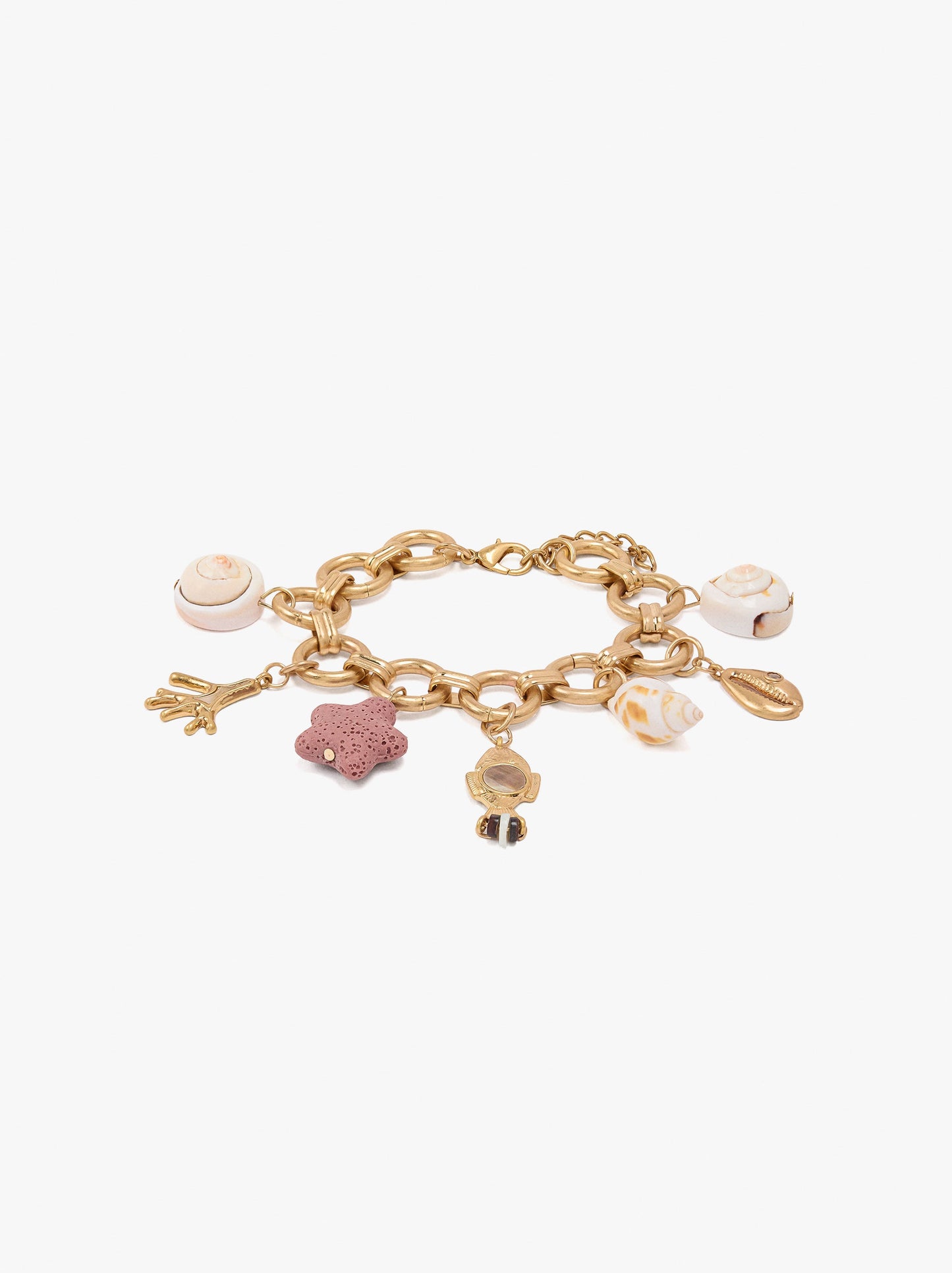 Bracelet With Sea-Inspired Links
