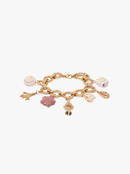 Bracelet With Sea-Inspired Links