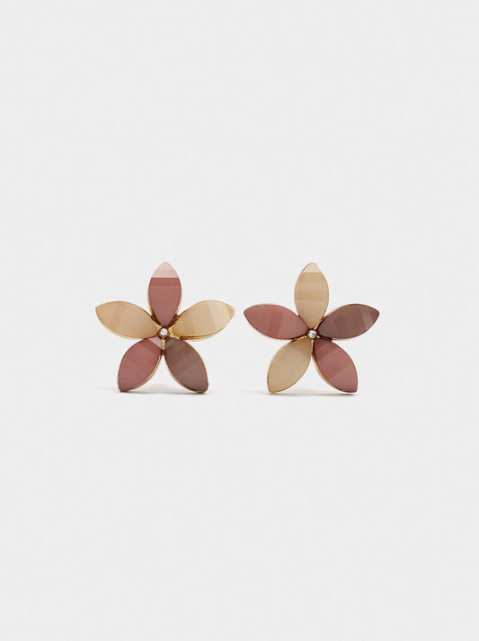 Multicolor Flower Earrings
