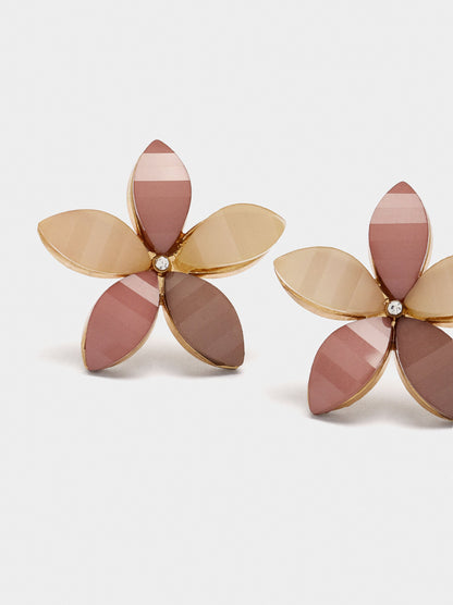 Multicolor Flower Earrings