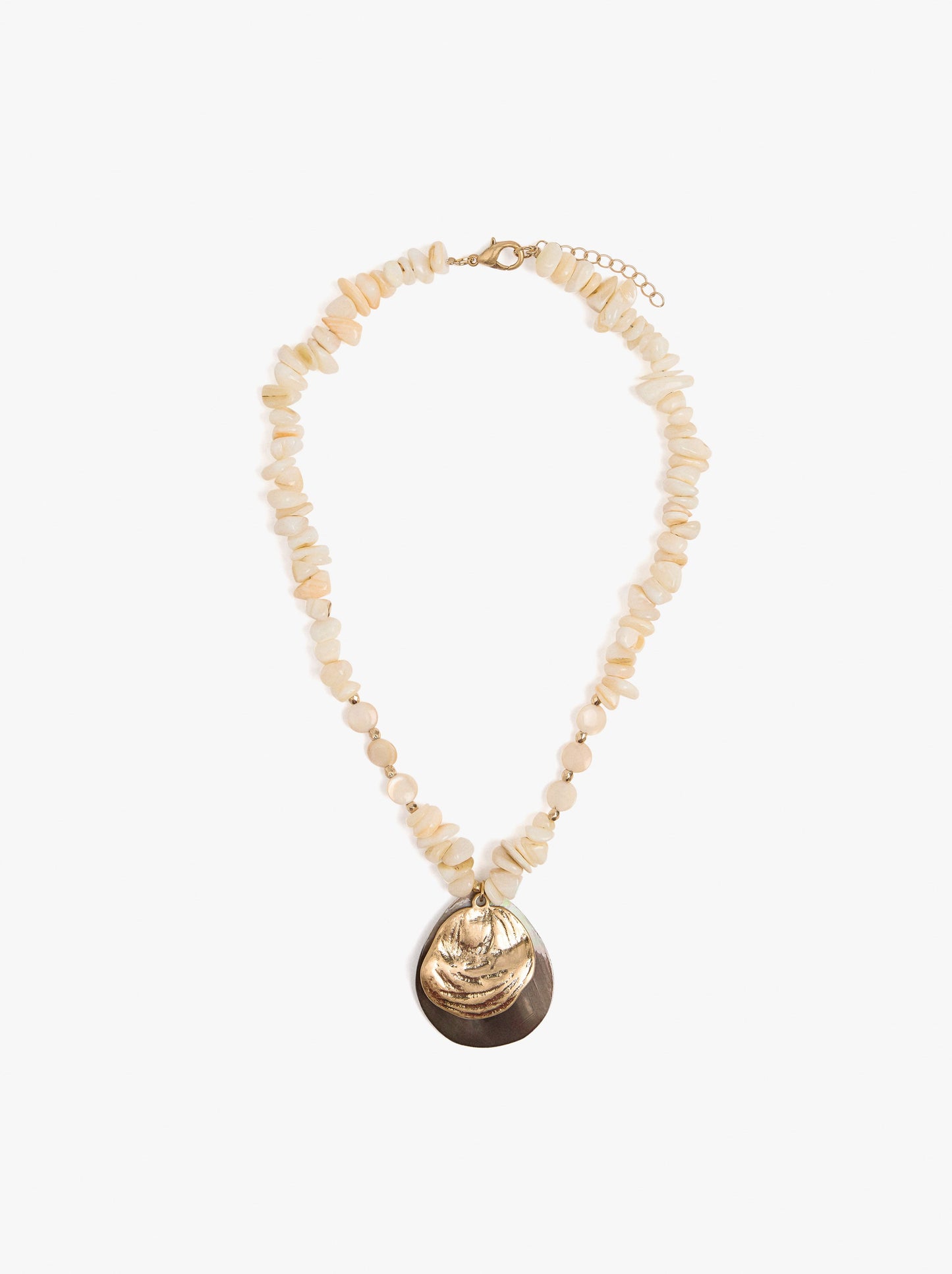 Necklace With Shell Beads