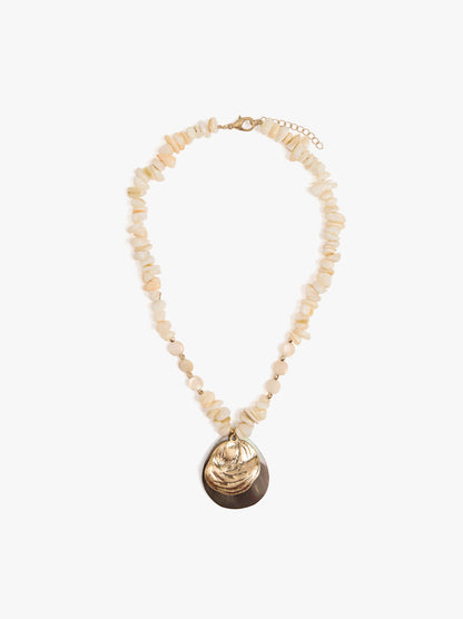 Necklace With Shell Beads