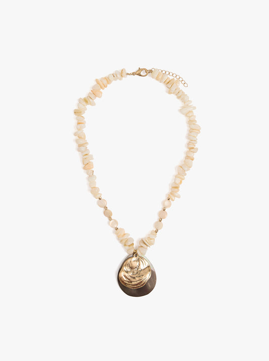 Necklace With Shell Beads