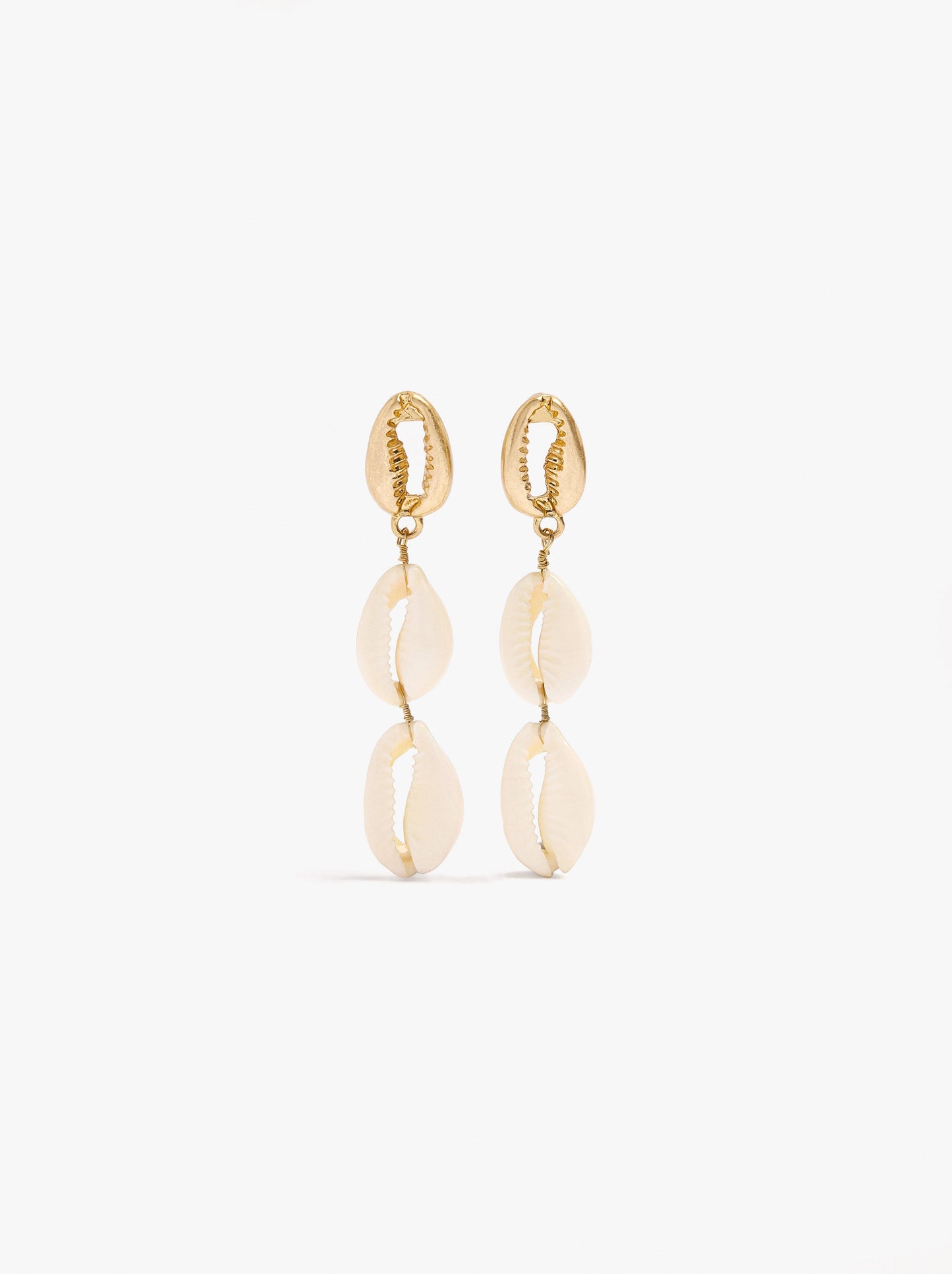 Long Earrings With Shells