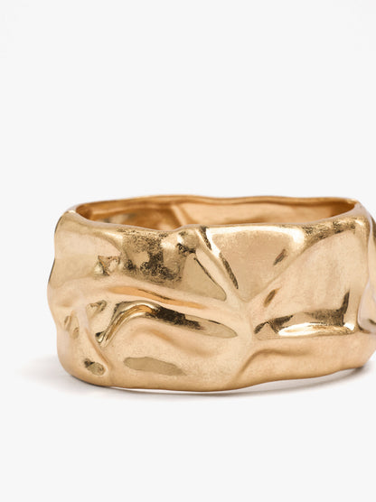 Irregular Bracelet With Reliefs