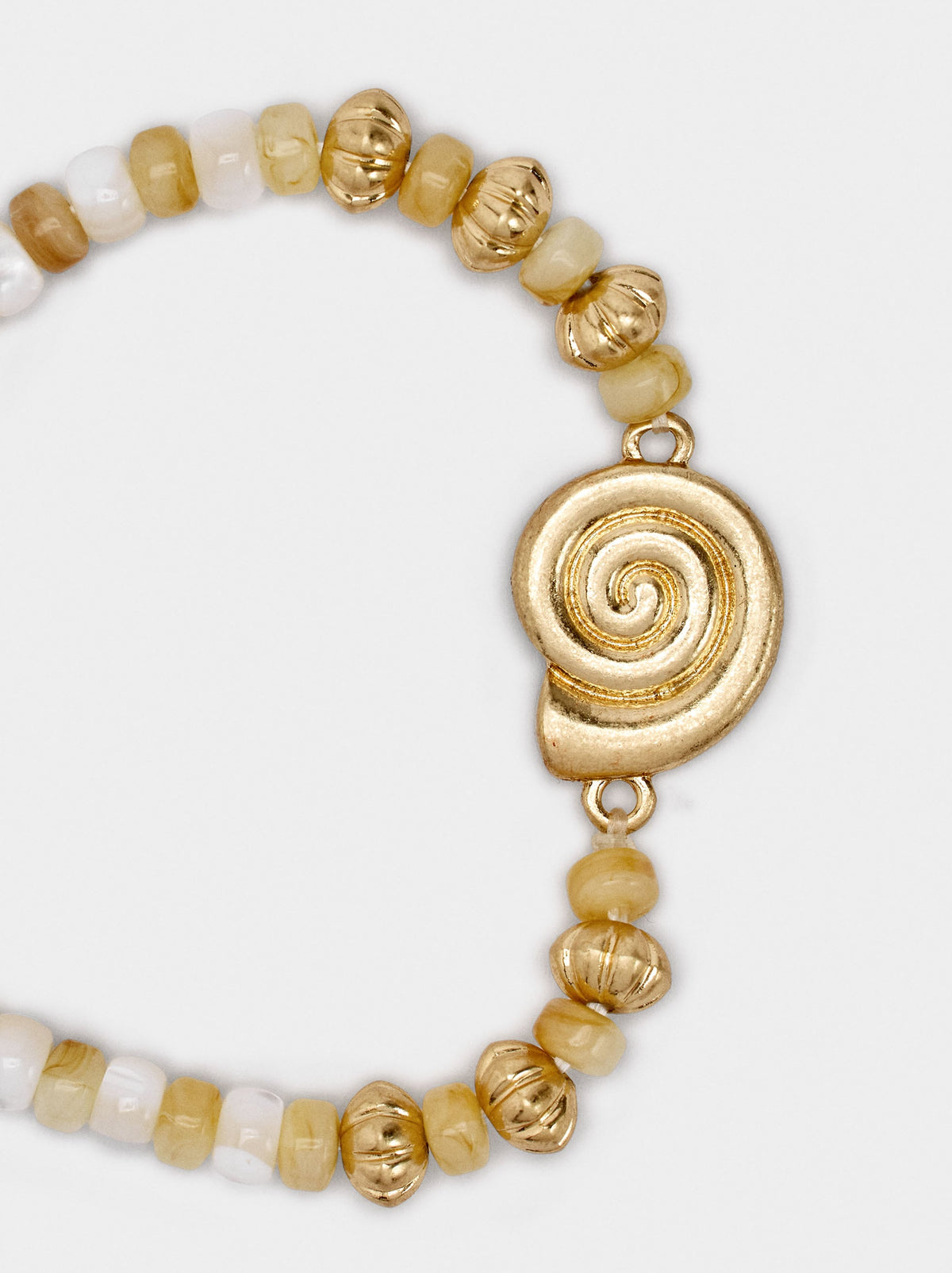 Elastic Bracelet With Shells