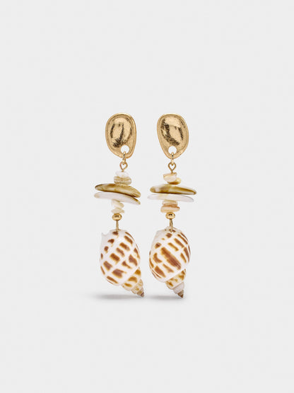 Long Earrings With Shells