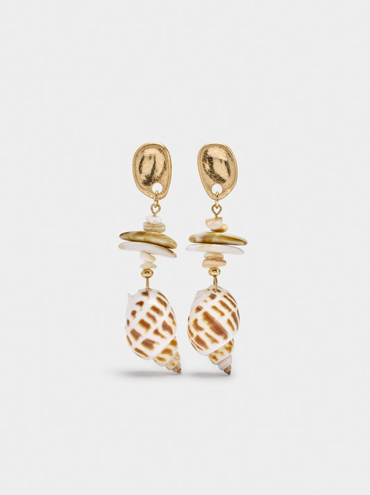 Long Earrings With Shells