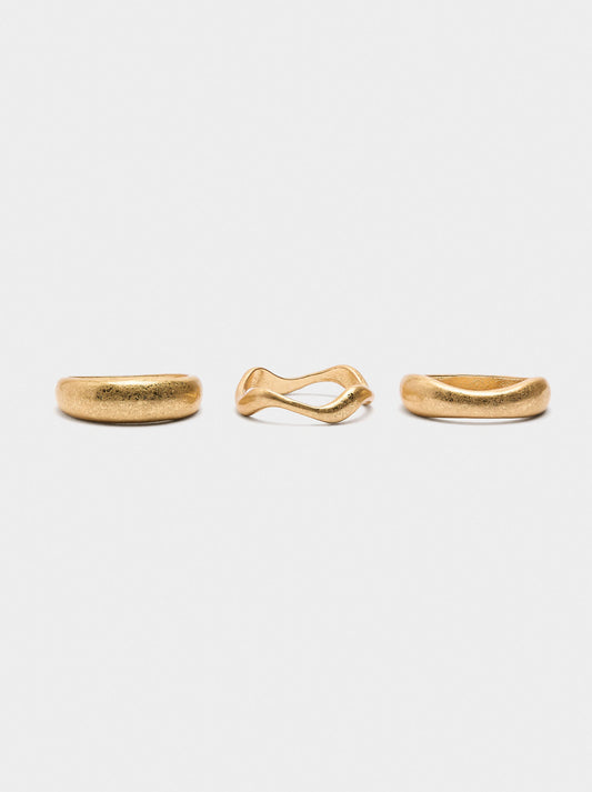 Set Of Wavy Rings