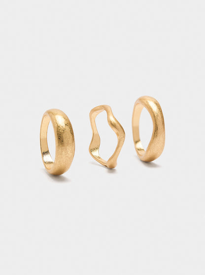 Set Of Wavy Rings