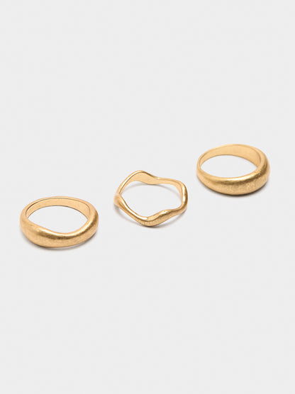 Set Of Wavy Rings