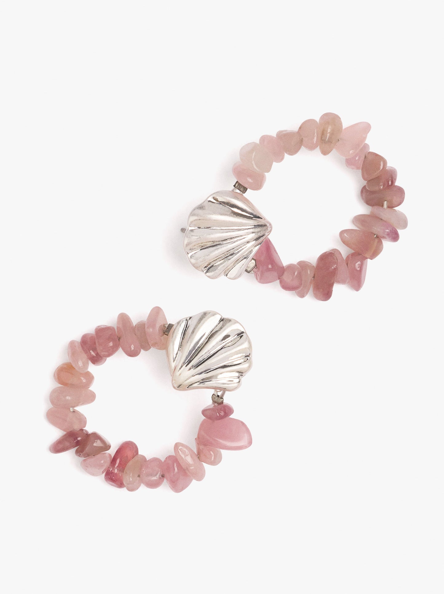 Hoop Earrings With Stones