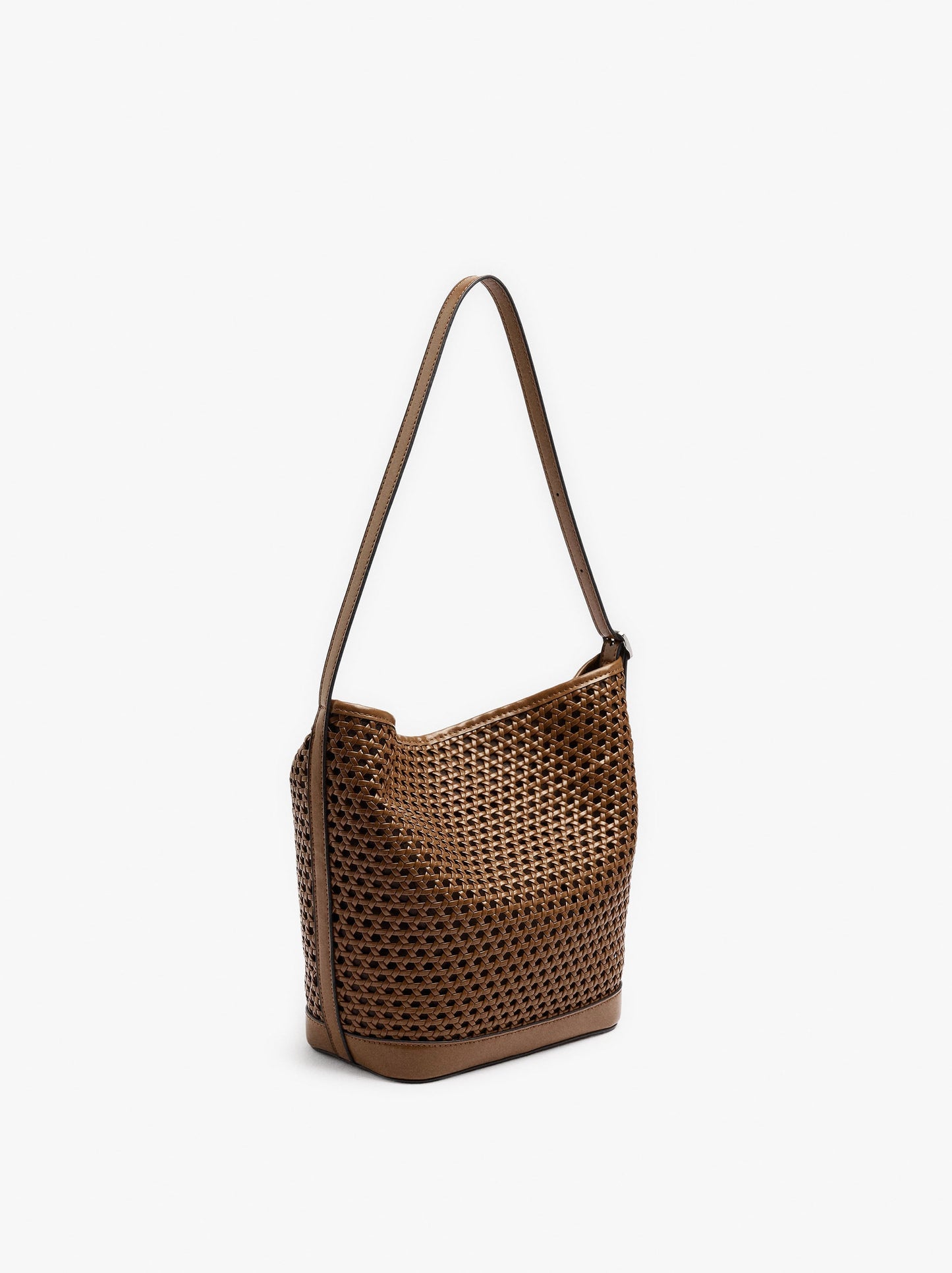 Bucket Bag With Braided Design