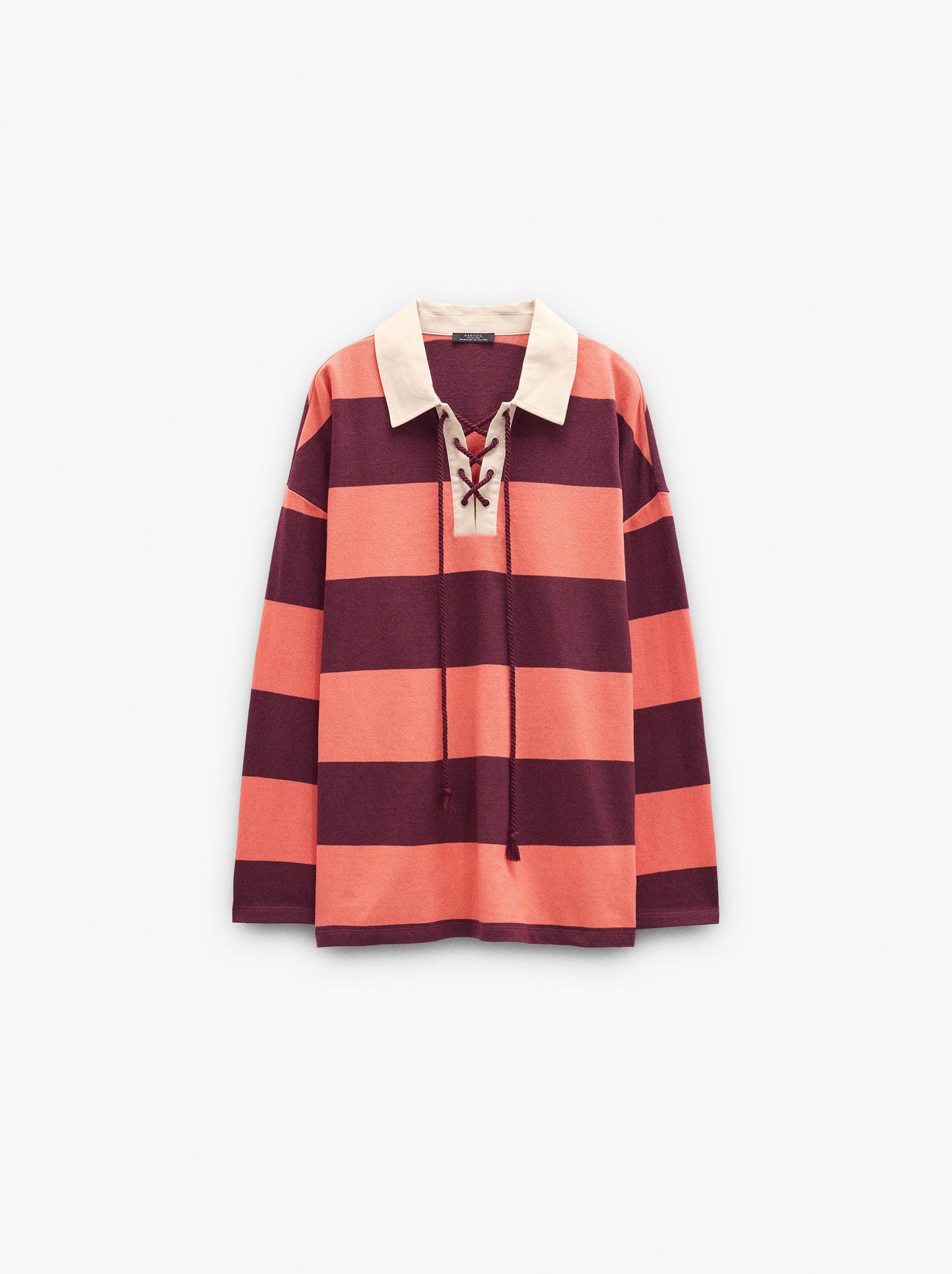 Sweatshirt With Stripes 100% Cotton