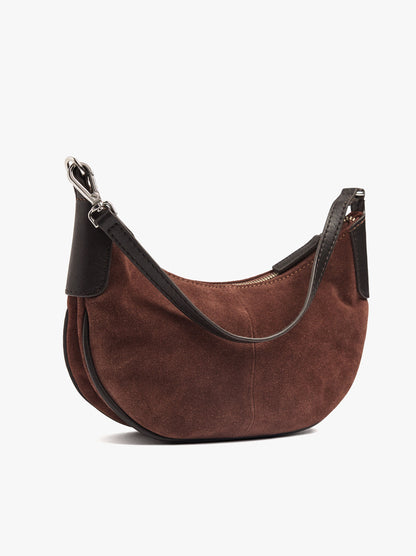 Leather Hobo Shoulder Bag
