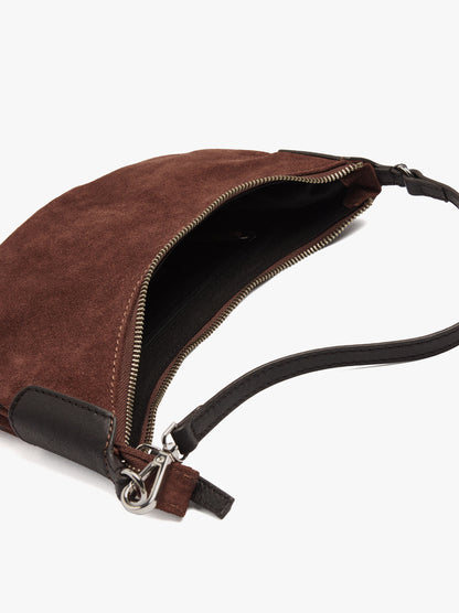 Leather Hobo Shoulder Bag