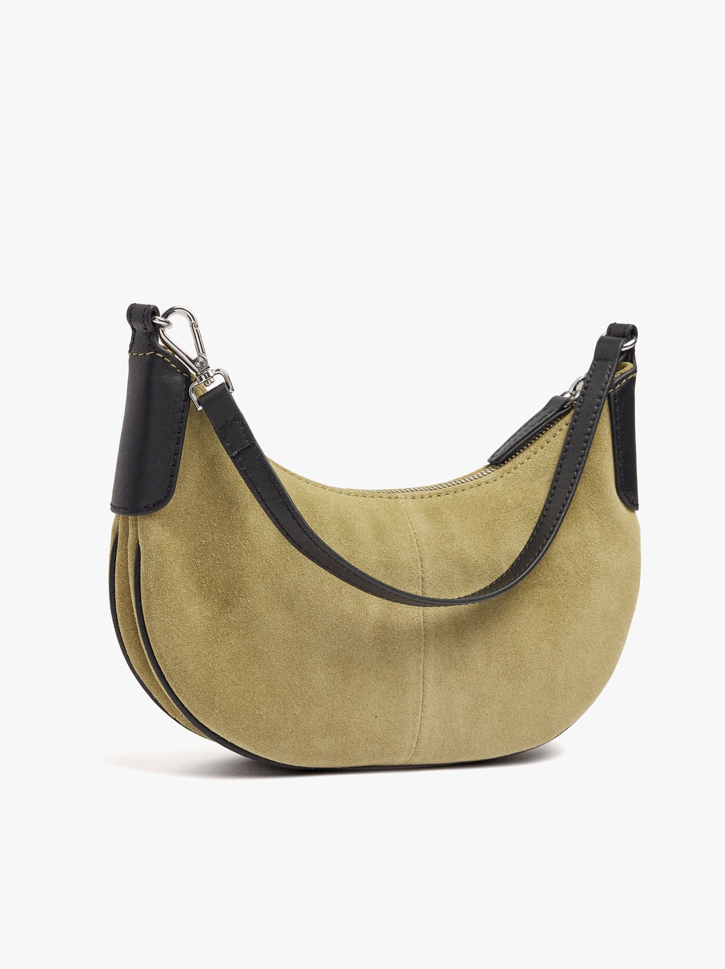 Leather Hobo Shoulder Bag