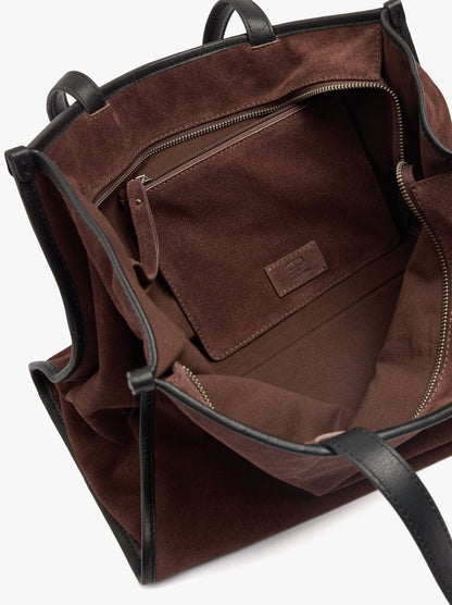 Leather Shopper Bag