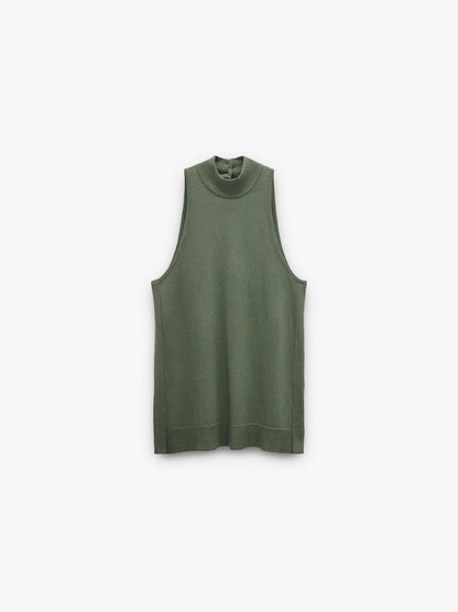 Halter Top With Mesh