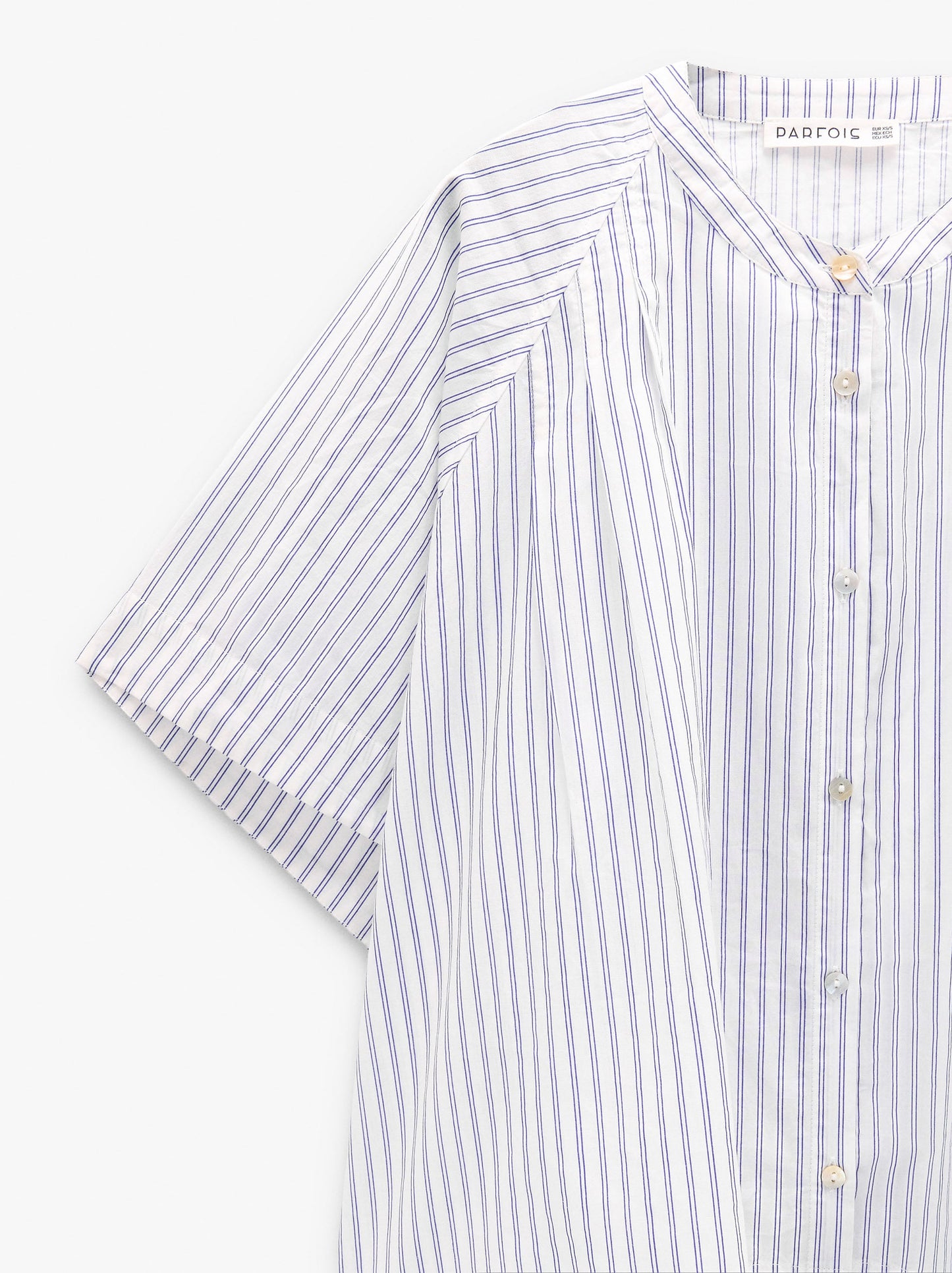 Shirt With Stripes 100% Cotton