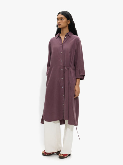 Shirt Dress 100% Lyocell