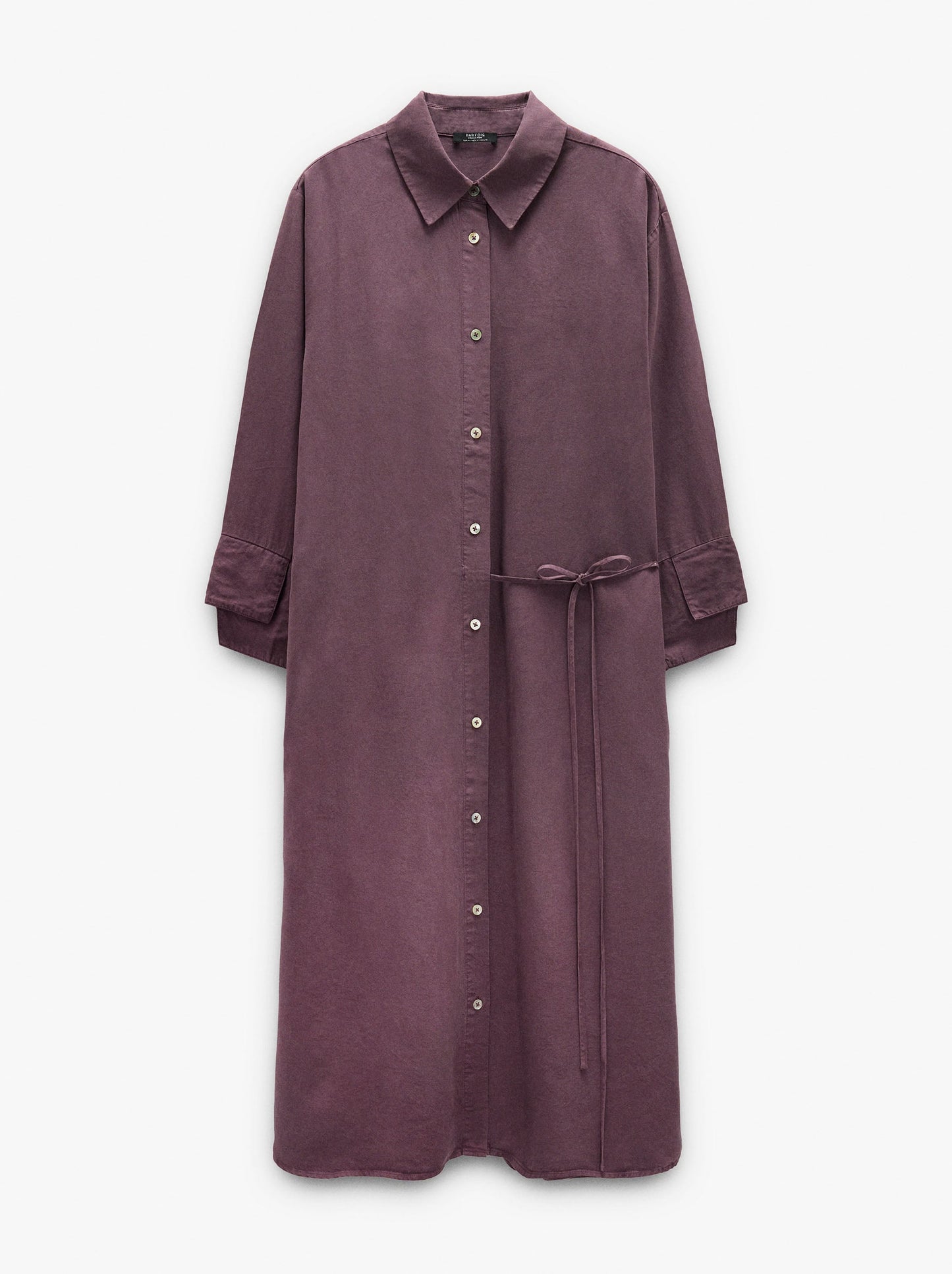 Shirt Dress 100% Lyocell
