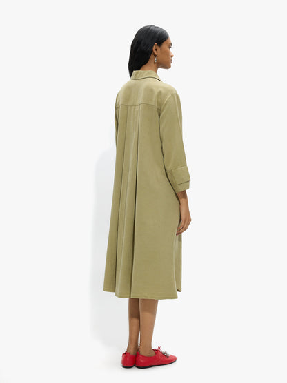 Shirt Dress 100% Lyocell