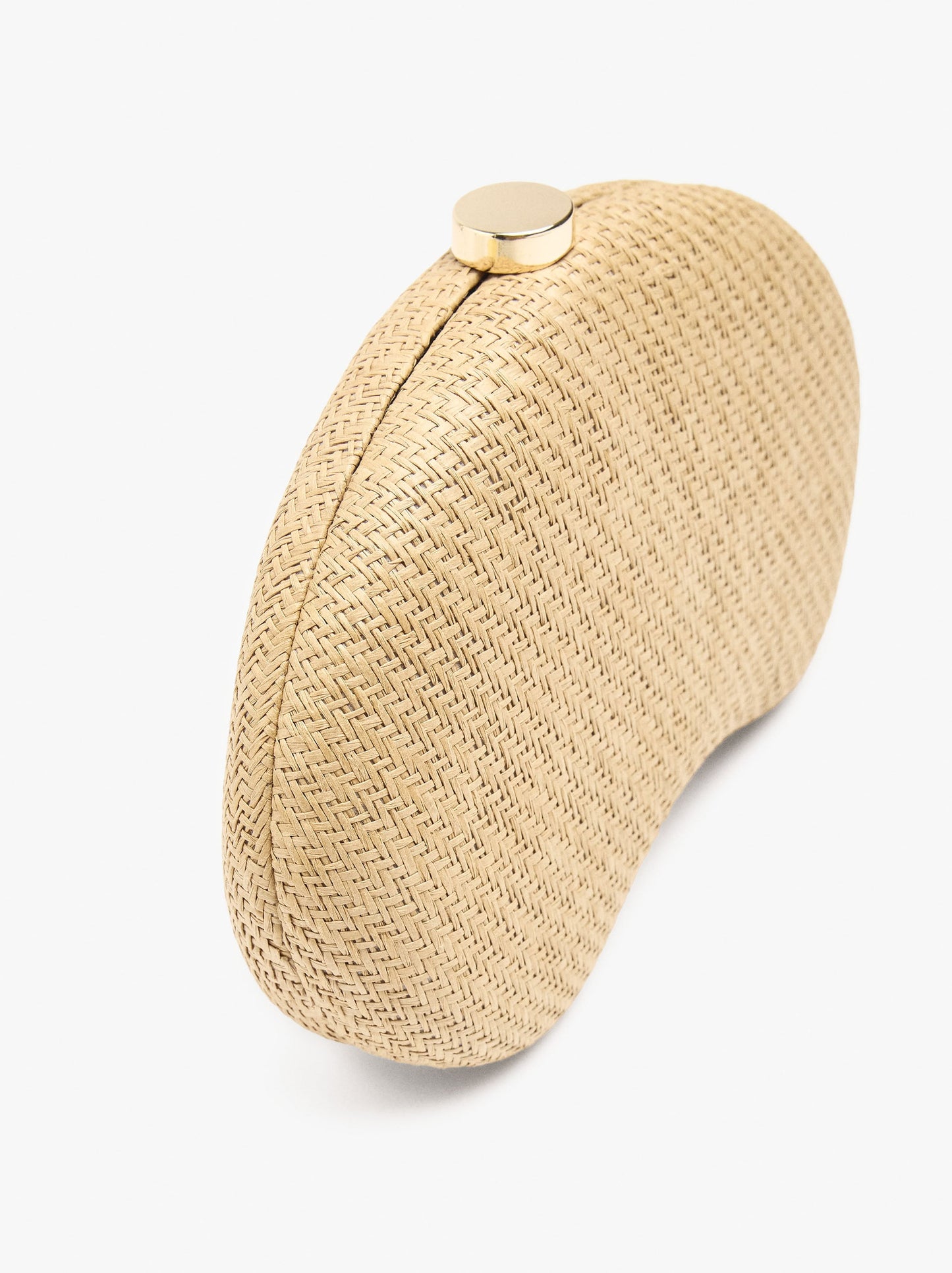 Party Clutch With Straw Effect
