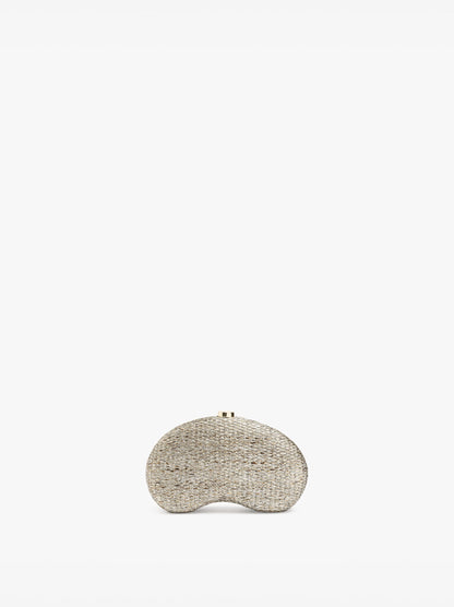 Party Clutch With Straw Effect