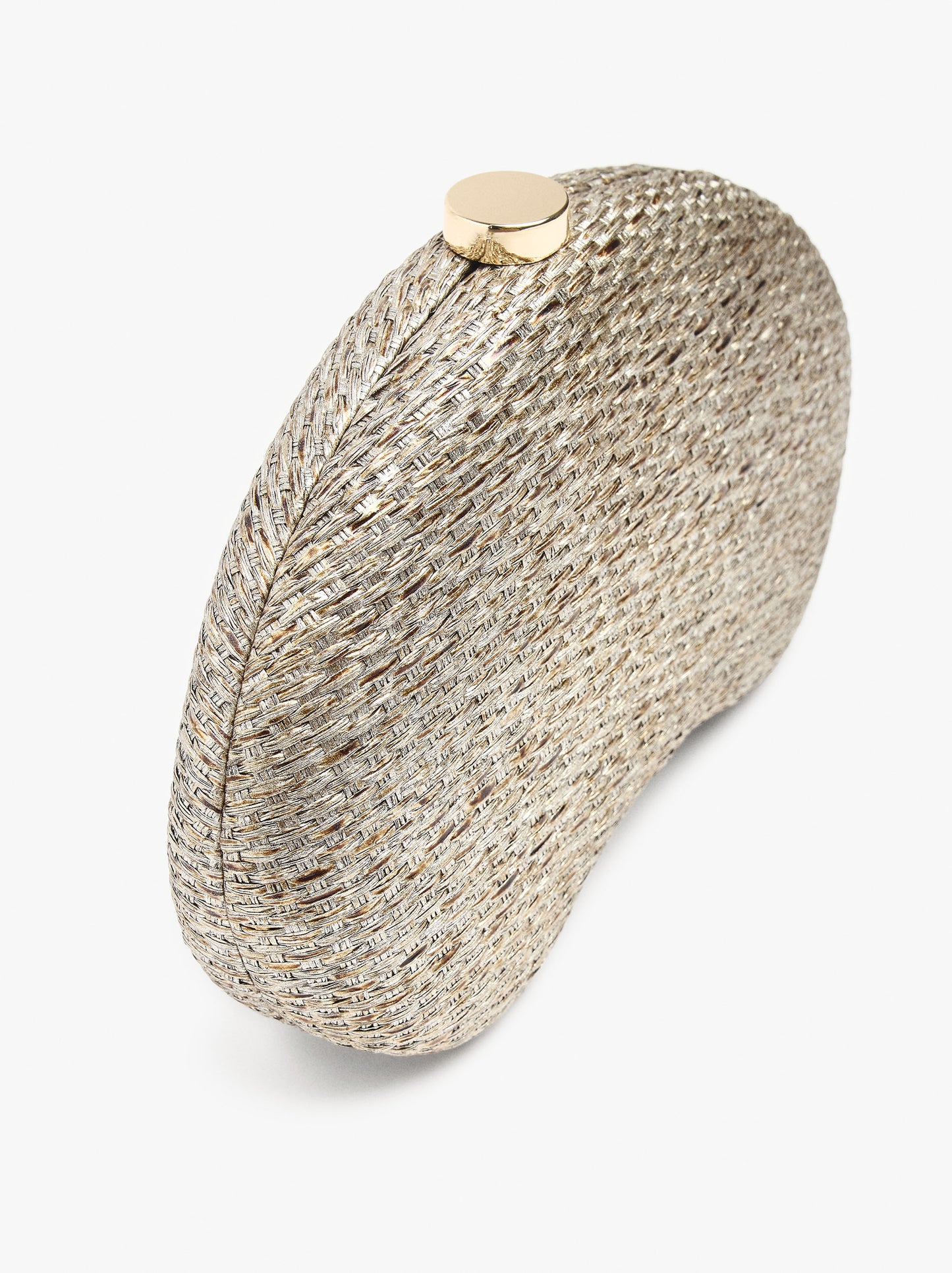 Party Clutch With Straw Effect
