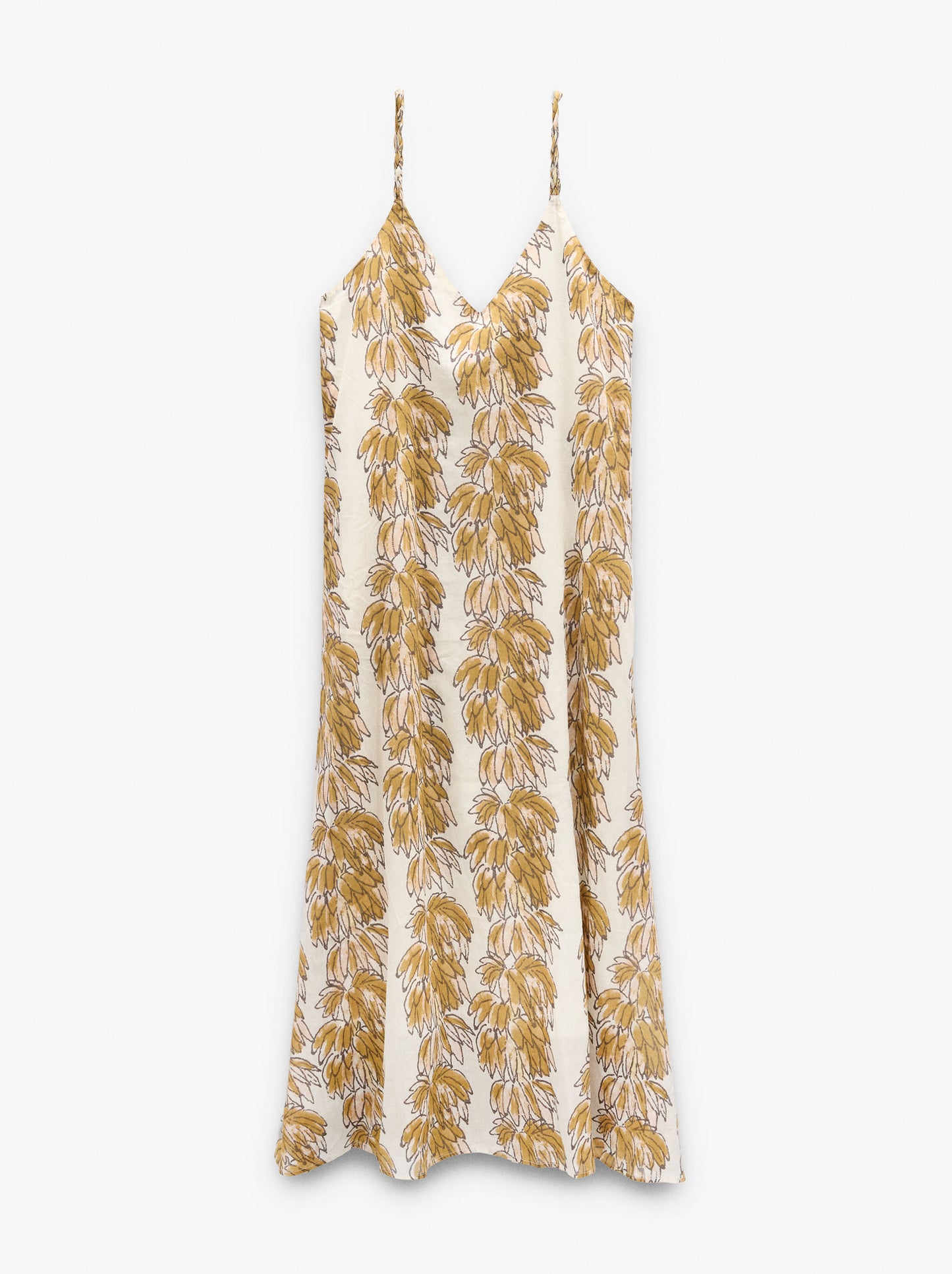 Long Dress With Straps 100% Cotton