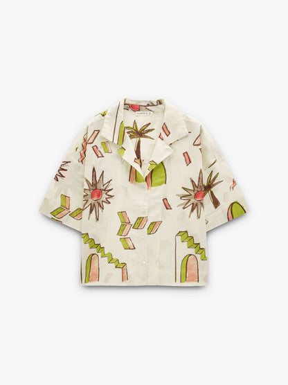Printed Shirt With 100% Cotton