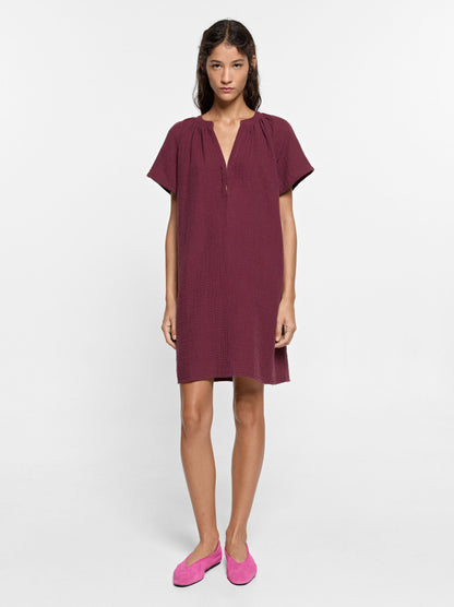 Plain Dress With 100% Cotton