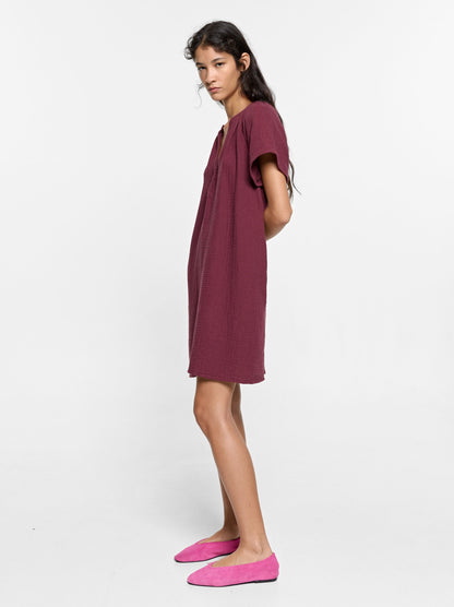 Plain Dress With 100% Cotton