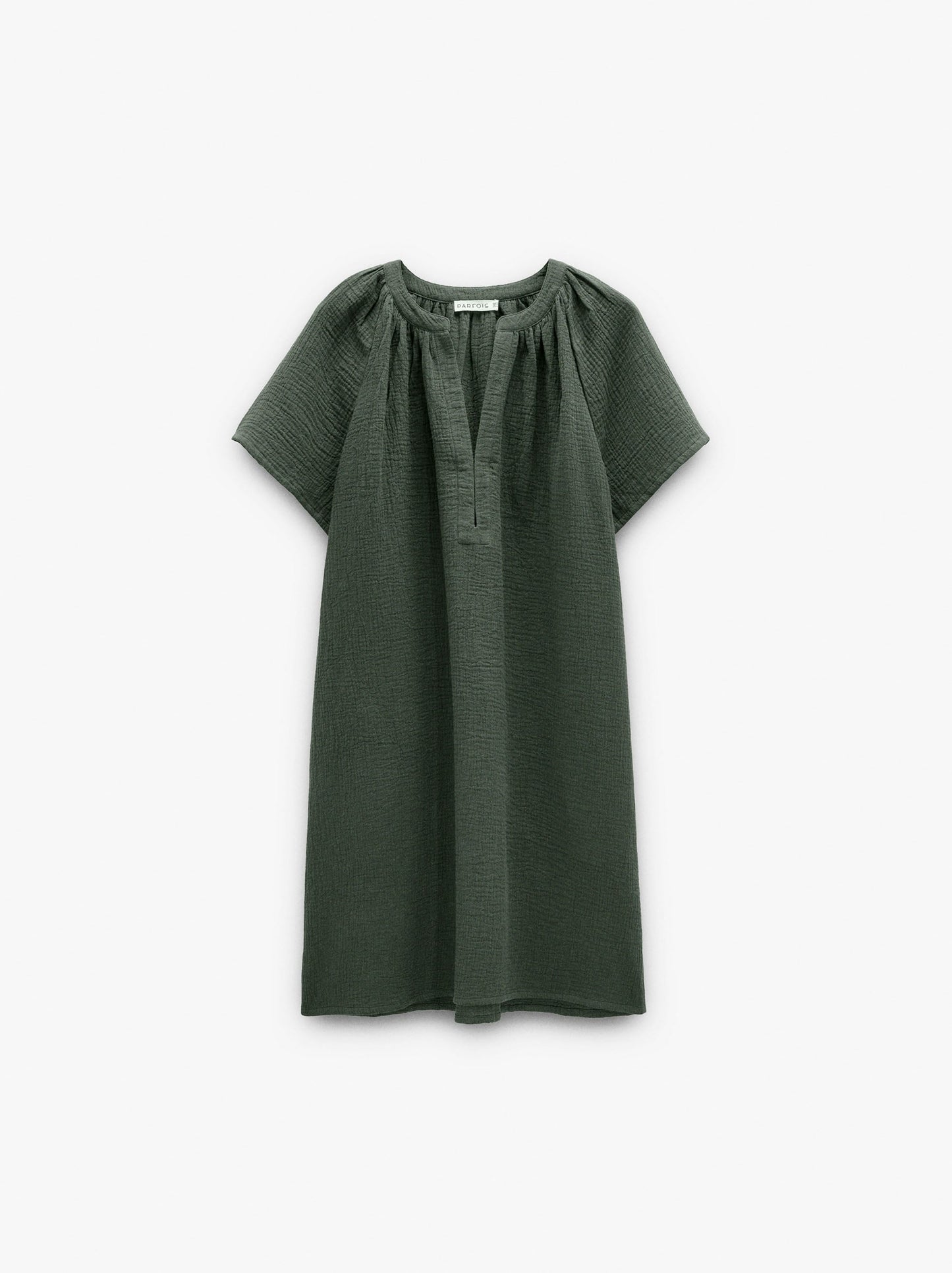 Plain Dress With 100% Cotton